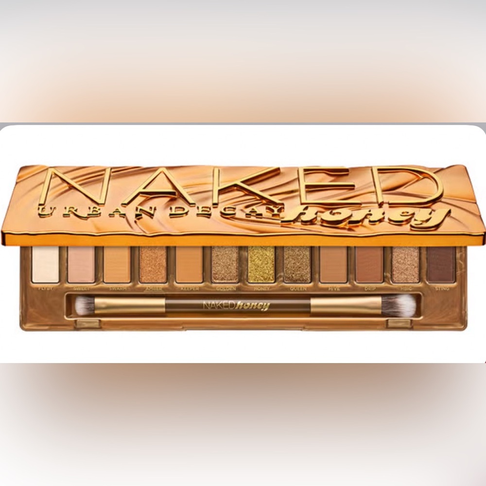 Urban Decay Naked Honey Palette with Gold and Brown Shades